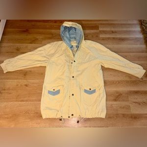 Vintage Andy John’s Women’s  Button Up Yellow Jacket  Sz Large